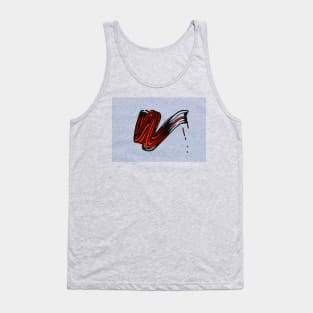 Brush stroke pop art Tank Top